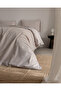 Brunelle Single Cotton Printed Bed Sheet and Duvet Cover Set - Beige - 2