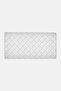 Women Brand Logo Wallet, Light Grey - 2