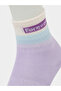 Pack of 5 - Girls Striped Cotton Blend Socks - 3