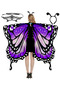 (eb191-Adults)Butterfly Wings for Women Holiday Party Butterfly Costume for Women Women Fairy Ladies Cape Nymph Pixie Cloak Children Adults Role Play Costume Set With Mask And Headgear