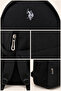 Unisex Black Backpack with Laptop Compartment Daily School Travel Multi-Compartment Plcan26085 - 5