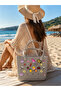 Women's Eva Daily Beach Bag with Figured Stickers