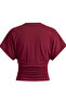 Women's Bat Sleeve Blouse Cotton 2-Piece Blouse - 3