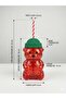 Goggy Bear Barista Glass Cup - 5