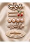 Lama Pearl & Gold Luxury Buckle Set