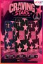 Black Craving Stars Patterned Velvet Inside Silicone Case for iPhone 15 - 3