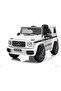 MERCEDES BENZ G63 LICENSED KIDS RIDEON 12V - (WHITE) - FULLY ASSEMBLED