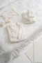 Nadia Papatya Embroidered Cotton Satin Super King Size 6 Piece Duvet Cover Set - 4