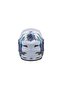 Raptor Gravity Varsity Chaos Full Face Freeride Bicycle Motorcycle Helmet Xlarge Size White Purple - 6