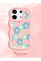 Redmi Note 13 Pro 5g Compatible Case Camera Protector Pink Silicone Couple Phone Case Floral Pattern - 2