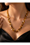 Tassel Detailed Zircon Bijouterie Necklace