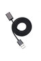 كابل تمديد بيانات USB 2.0 A ذكر إلى أنثى بطول 1 متر بلون عشوائي، كابل شحن إضافي لهاتف آيفون 6 بلس - 6