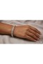 Signature X-Link: Modern Knot Bracelet with Stones - 2