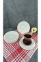 Deren Porcelain 6-Piece Tea Plate Set - 5