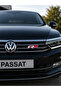 Volkswagen Passat R Line Red Front Grille Logo Metal Emblem - 4