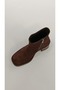 Genuine Leather Zippered Boots Women's Shoes - 4