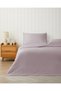 Micell Lyocell Satin Double Duvet Cover Set 200X220 cm Lilac - 2