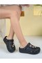 High Sized Hospital Cook Nurse Doctor Slippers Cross With Massage Base - 2