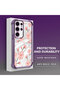 Samsung Galaxy S24 Ultra Compatible Transparent Back Four-Corner Reinforced Impact Protection Silicone Case - 3