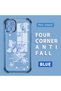iPhone 11 Compatible Transparent Back Panel Four-Corner Reinforced Impact Protection Glossy Edge Silicone Case