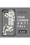 iPhone 7/8/Se 2020 2022 Compatible Transparent Four Corner Silicone Coated Glossy Edge Case