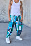 Men's Pleated Loose Shalwar Trousers with Elastic Waist and Cuffs - 6