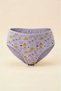 10 Pieces of Colorful, Mixed Patterned Cotton Flexible Girls' Panties - Comfortable, Non-Sweating Underwear - with Sleep Band as a Gift - 6