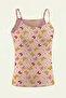5 Pieces of Cotton Strap Undershirts for Girls - Mixed Patterned Underwear - Anti-Sweat Strap Undershirts - Sleep Band Gift - 3
