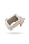 White & Caramel Corgi Dog Ceramic Napkin Holder – 23 × 12 cm - 5