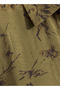 Floral Print Trapeze Maxi Dress - 2