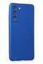 Compatible Case for Samsung Galaxy S21 Fe Soft Colorful Flexible Premium Rubber Silicone - Blue - 2