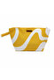Yellow Patterned Women's Double Pocket Picnic, Beach, Makeup, Baby Care Set Bag Shoulder & Hand Bag - 3