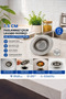 Stainless Steel Kitchen Sink Strainer 7.5 cm - Sink Anti-Clogging Food Waste Strainer