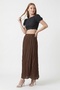 New Style Fairy Skirt Crinkled Voile Fabric with Inner Lining Length 95cm - 4