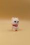 Cute Shiba Inu Dog Figure Keychain Bag Ornament Charm with Movable Parts - 4