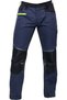 Work trousers in Cotton and Elastane, with reflective elements, 4XSTRETCH, with