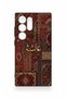 Samsung S24 Ultra Compatible Vintage Carpet Patterned Silicone Case - 2
