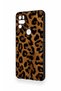 Omix X300 Compatible Dark Leopard Leather Patterned Silicone Case - 4