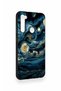 Redmi Note 8 Compatible Starry Night Pattern Silicone Case - 3