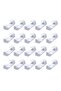 Cable Management Clips, Self-Adhesive Wire Holders, White Plastic Cord Organizers for Home Office,Pack Of 20