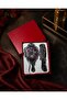 Luxury Gift Boxed Ottoman Palace Collection Antique Copper Stone Embroidered Hand Mirror and Comb Set