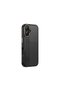 iPhone 16 Plus Case Carbon Look Magsafe Camera Raised Patterned Silicone Butam - 4