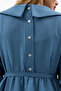 Muslin Dress Blue - 7