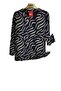 Plus Size Women's Combed Cotton Blouse