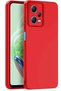 Aconcept Redmi Note 12 Pro 5g Case Nano Velvet Silicone (31732) - Red