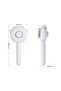 White Cat and Dog Hair Grooming Comb with Automatic Cleaning Paw Design - 2