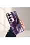 Samsung Galaxy S25 Ultra Compatible Transparent Back Four-Corner Reinforced Impact Protection Silicone Case - 4
