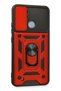 Aconcept Realme C11 2021 Case Pars Silicone with Lens Ring (120726) - Red - 3