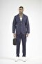 Slim Fit Men's Cotton Linen Top and Bottom Set