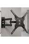 Full Motion TV Wall Mount for 32-55 inch TVs Max VESA 200x200mm Wall Mount TV Bracket with Swivel Tilting Extension Level Adjustment for LED LCD Flat Curved TVs Up to 22 Kg - 5